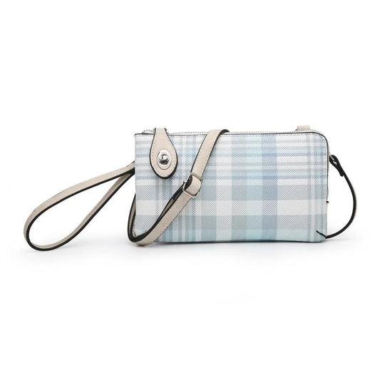 Kendall Crossover Bag - Plaid Neutral