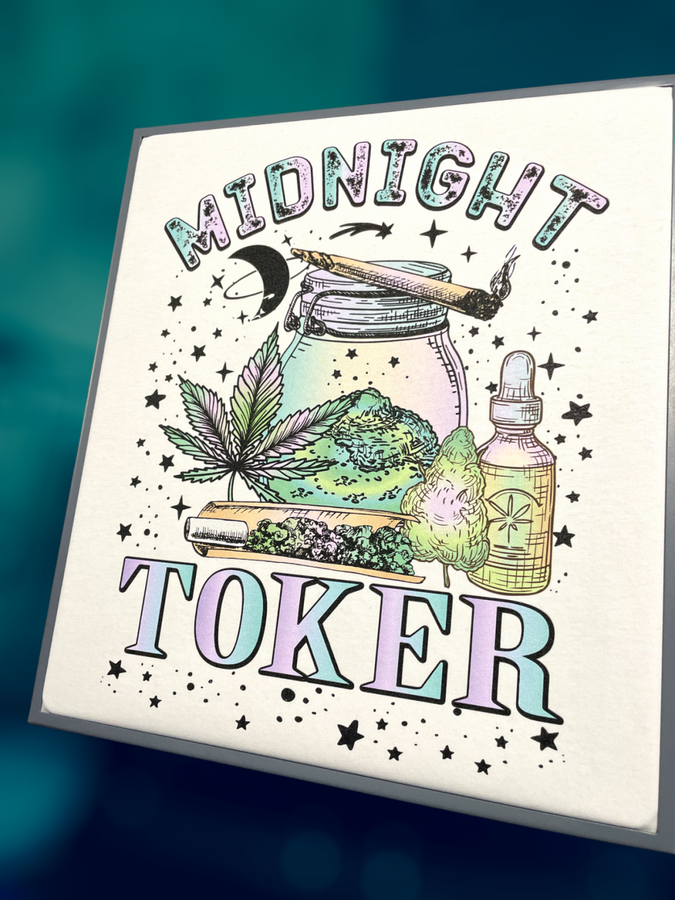 "Midnight Toker" Short Sleeve/Crewneck/Hoodie