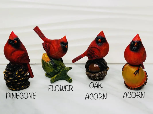 Resin Cardinals (4 Styles)