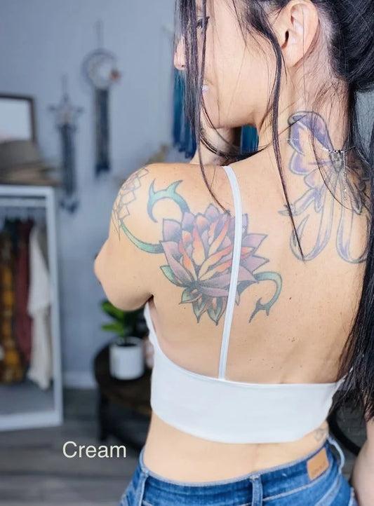 "True to You" Cream Seamless Brami