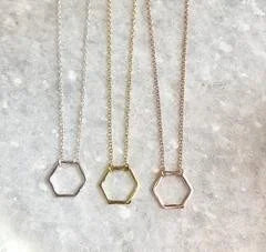 HEXAGON NECKLACE