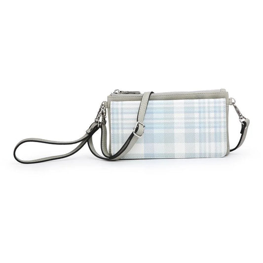 Eden Crossbody Bag - Plaid Neutral