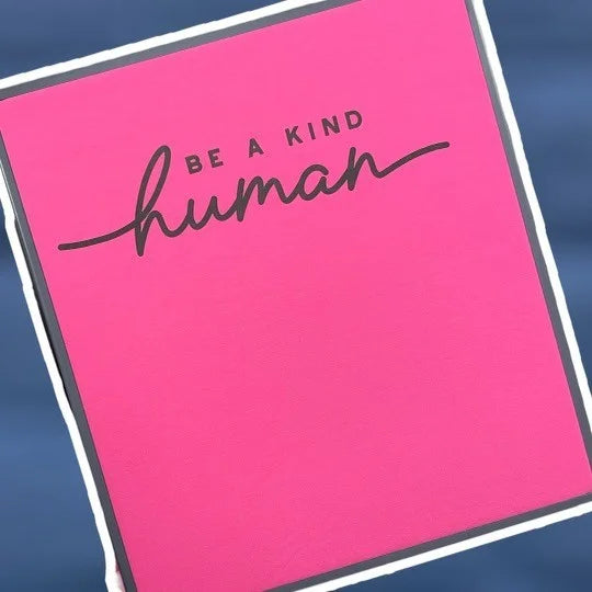 "Be a Kind Human" Short Sleeve T Shirt