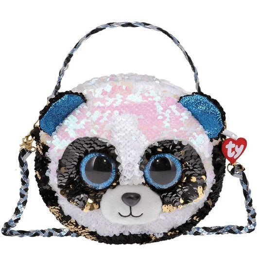 "Bamboo" the Panda - Reversible Sequin Purse by TY Inc.