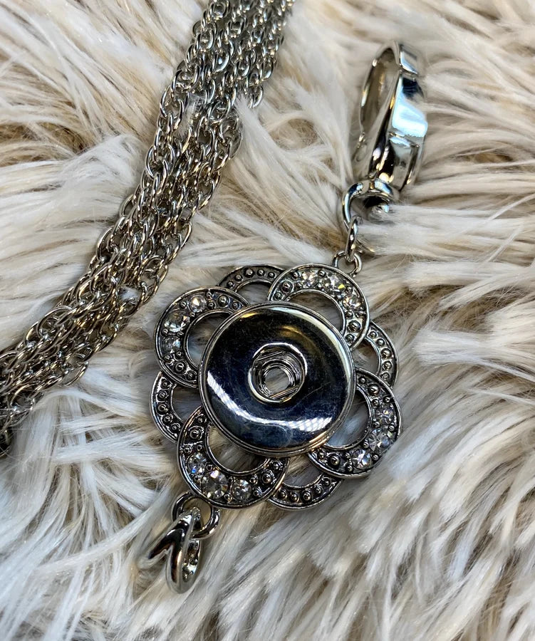 Many Swirls Snap Lanyard w/ 30" Chain