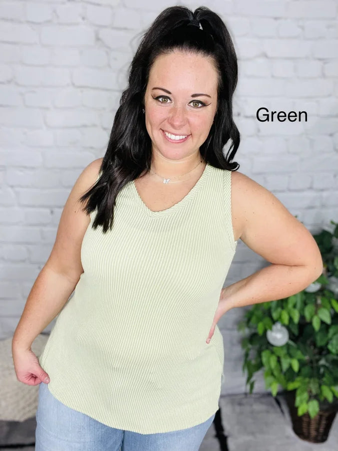 "Better than Basic" Sleeveless Top - Reg/Plus (Multiple Colors)