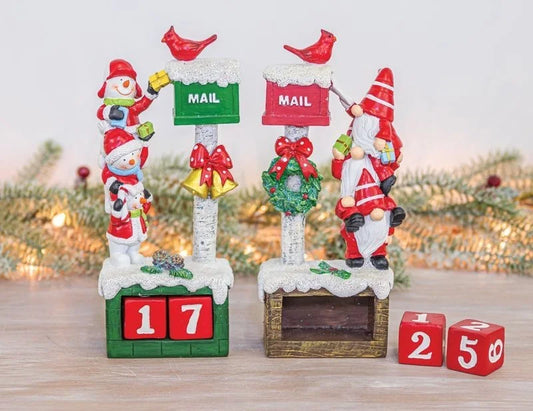 Holiday Mailbox Christmas Calendar (Multiple Styles)