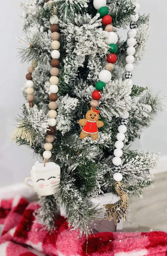 Holiday Beaded Garland (Multiple Styles)