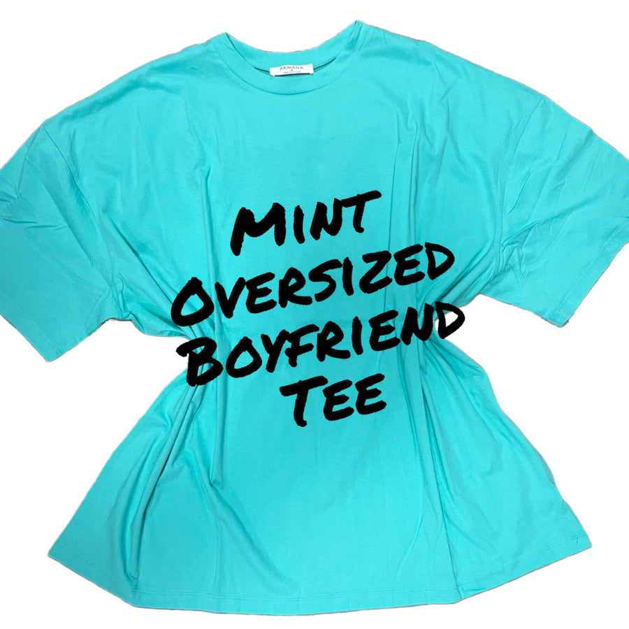 "F Around and Find Out" (Front and Back Print) Oversized Boyfriend T Shirt