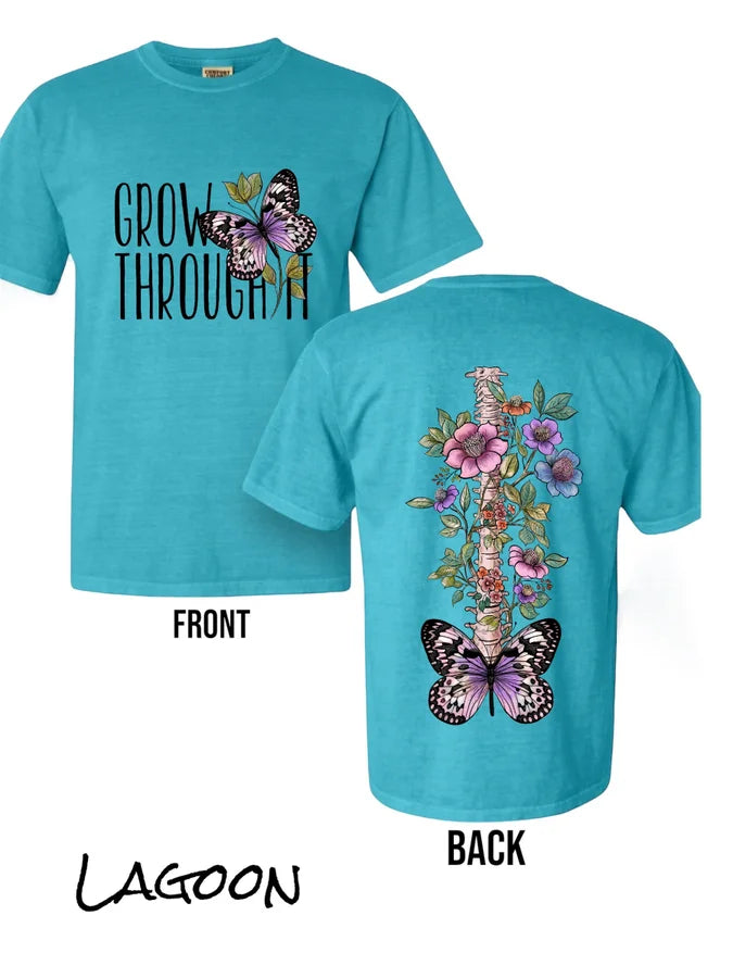 "Grow Through It 2.0" Short Sleeve T Shirt