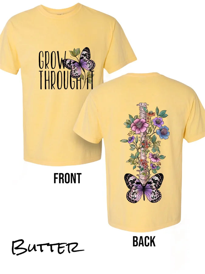 "Grow Through It 2.0" Short Sleeve T Shirt