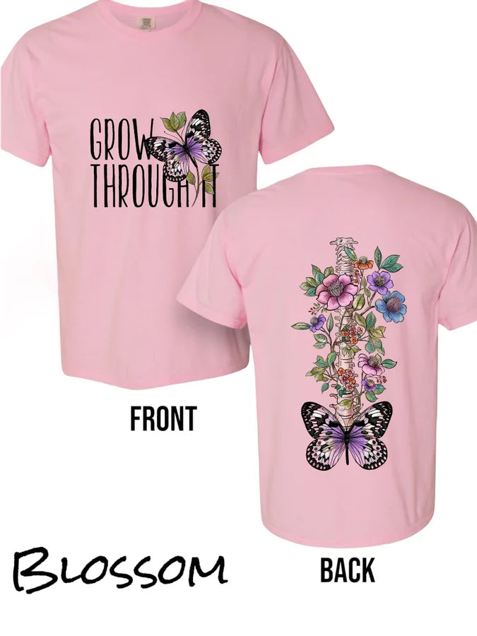 "Grow Through It 2.0" Short Sleeve T Shirt