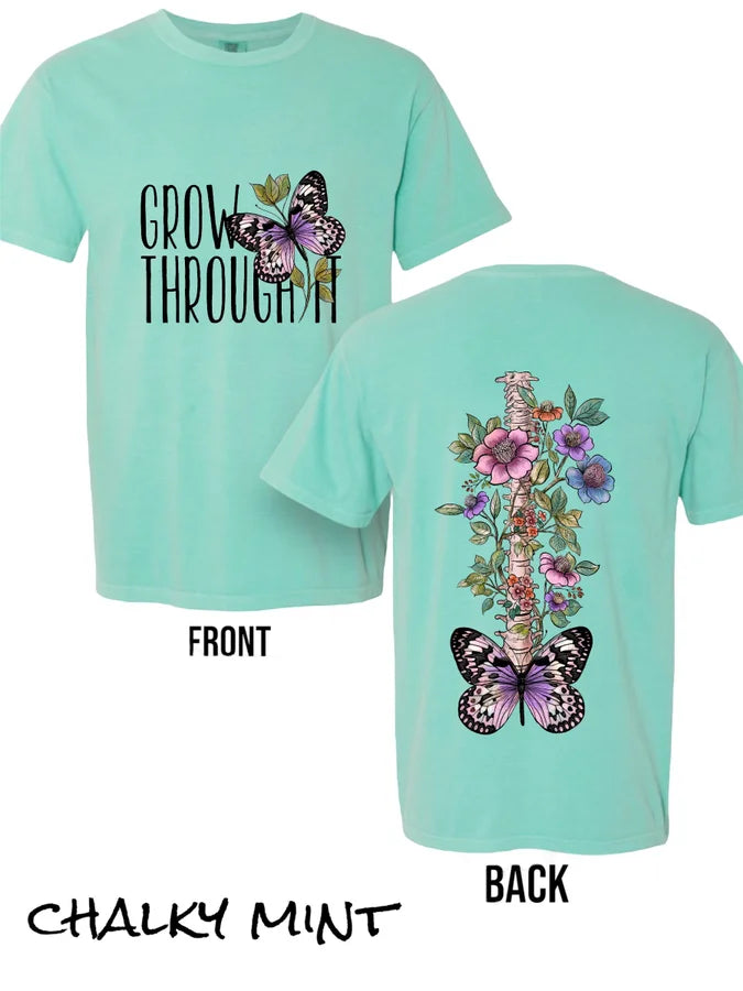 "Grow Through It 2.0" Short Sleeve T Shirt