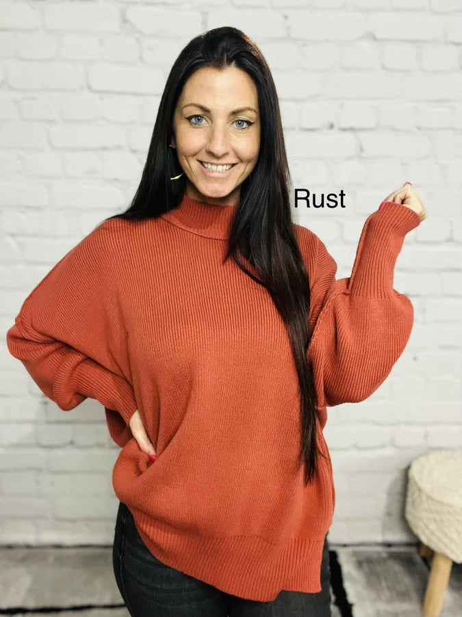 "Dressed for Success" Oversized Sweater (Multiple Colors)