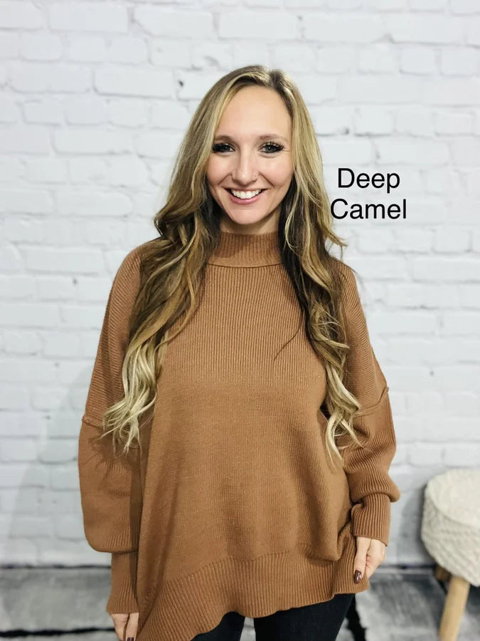 "Dressed for Success" Oversized Sweater (Multiple Colors)