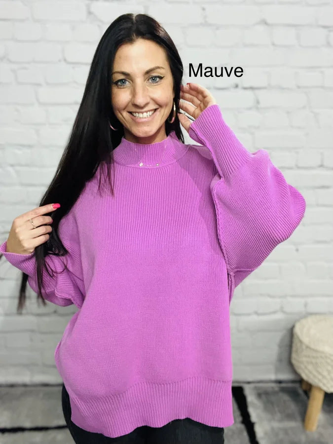 "Dressed for Success" Oversized Sweater (Multiple Colors)