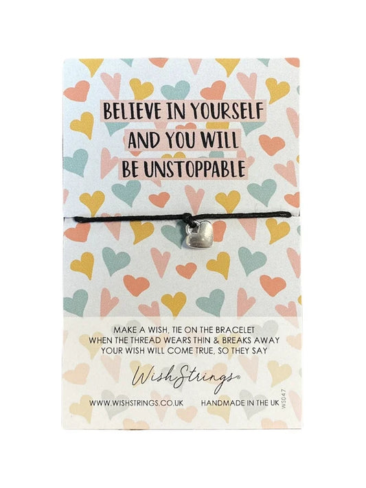 "Believe In Yourself" Wish Bracelet