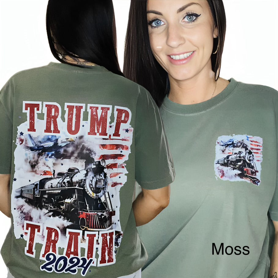 "Trump Train 2024" Short Sleeve T Shirt