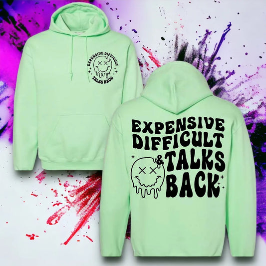 "Expensive and Difficult" Graphic Hoodie