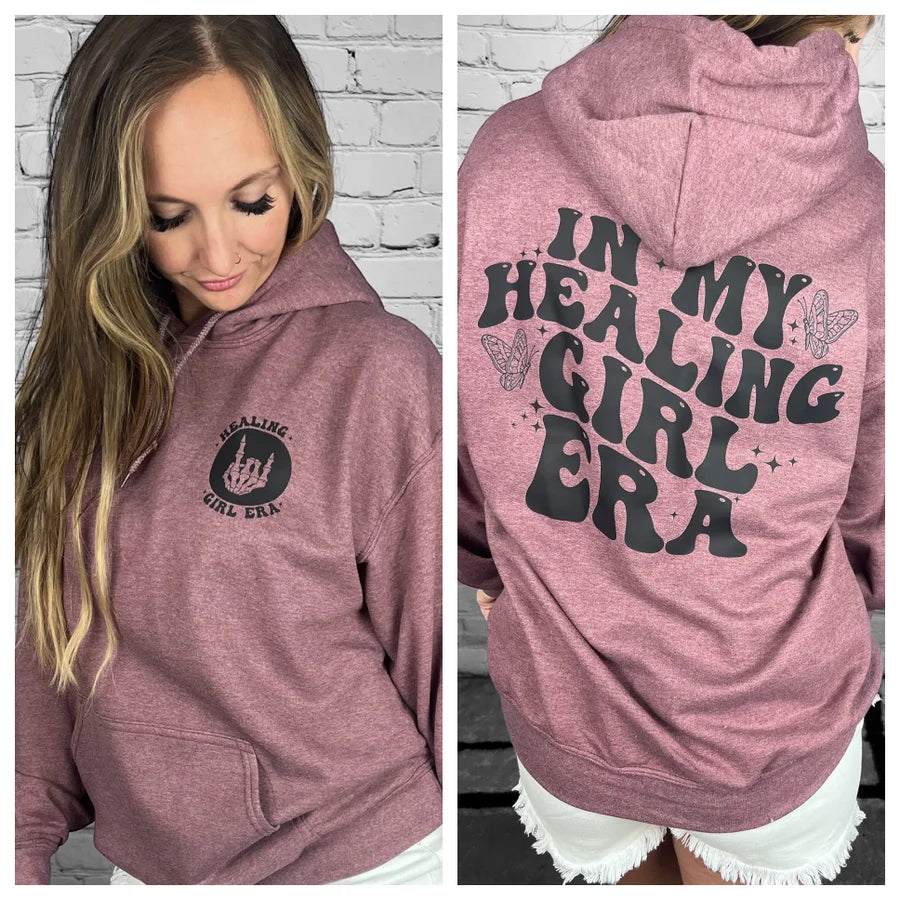 "Healing Girl Era" Graphic Hoodie