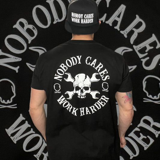 "Nobody Cares, Work Harder" Tee