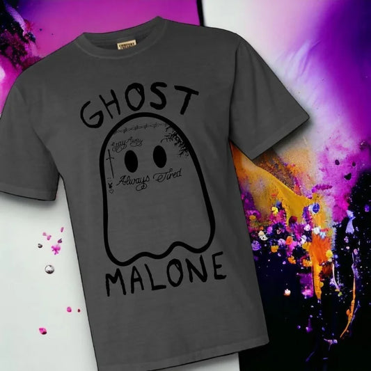 "Ghost Malone" (Front Print Only) Short Sleeve T Shirt 2 of 2