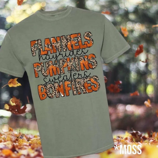 "Fall Festivities" Short Sleeve/Long Sleeve