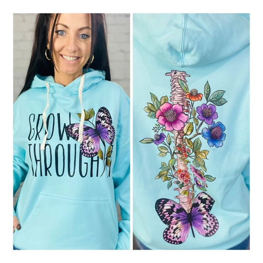 "Grow Through It 2.0" Graphic Hoodie