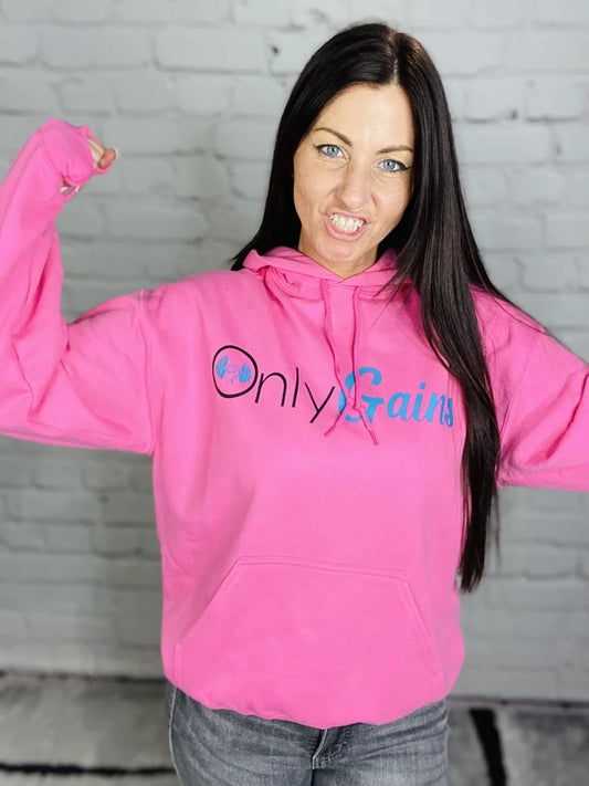 "Only Gains" Short Sleeve/Hoodie