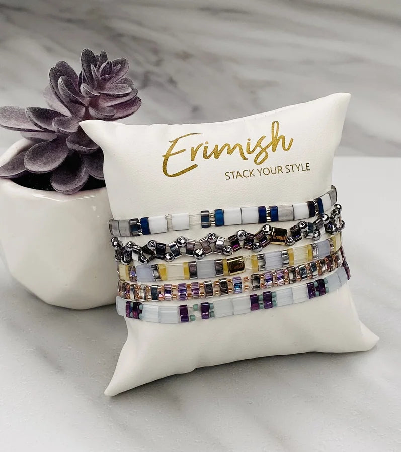 Erimish "Picasso" Stack Bracelets (Multiple Styles)
