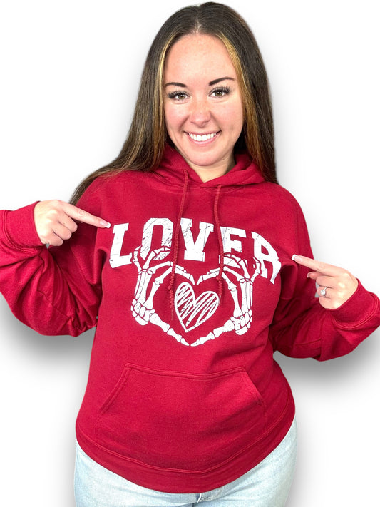 "Lover" Graphic Hoodie/Crewneck Sweatshirt