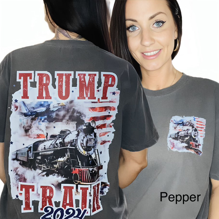 "Trump Train 2024" Short Sleeve T Shirt