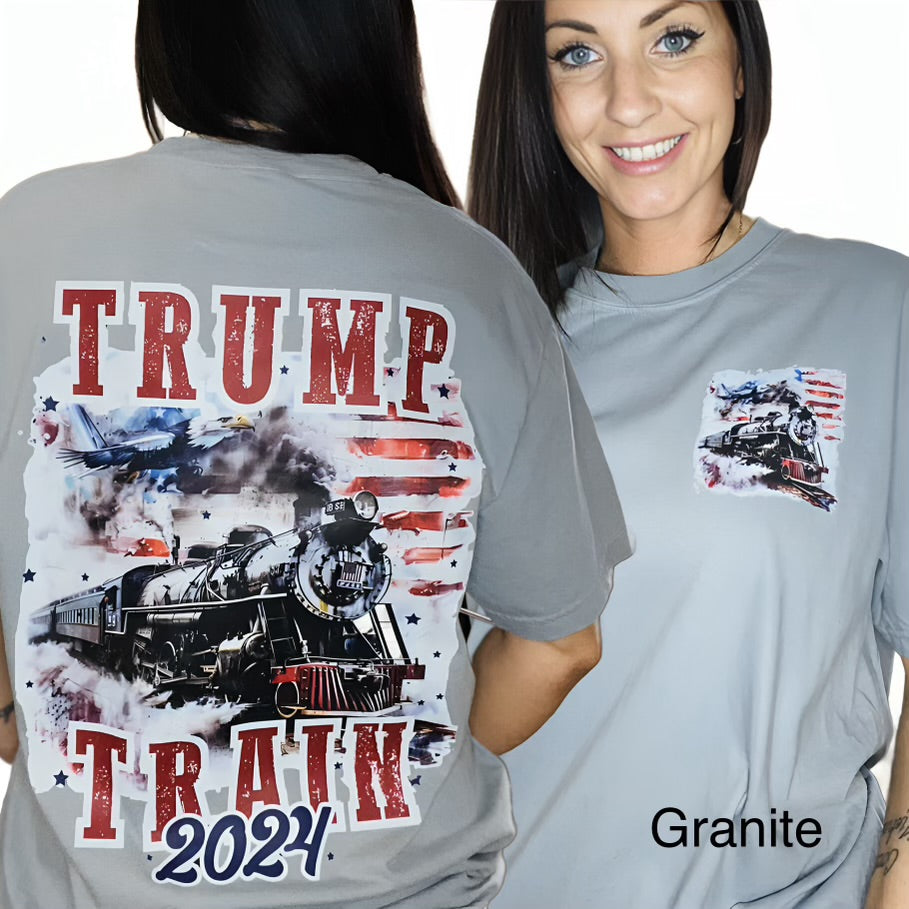 "Trump Train 2024" Short Sleeve T Shirt