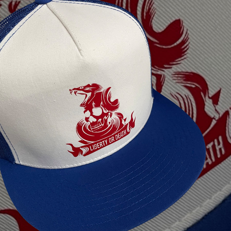 "Don't Tread..." Red/White/Blue Snapback Hat