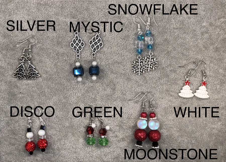 Faceted Crystal Earrings