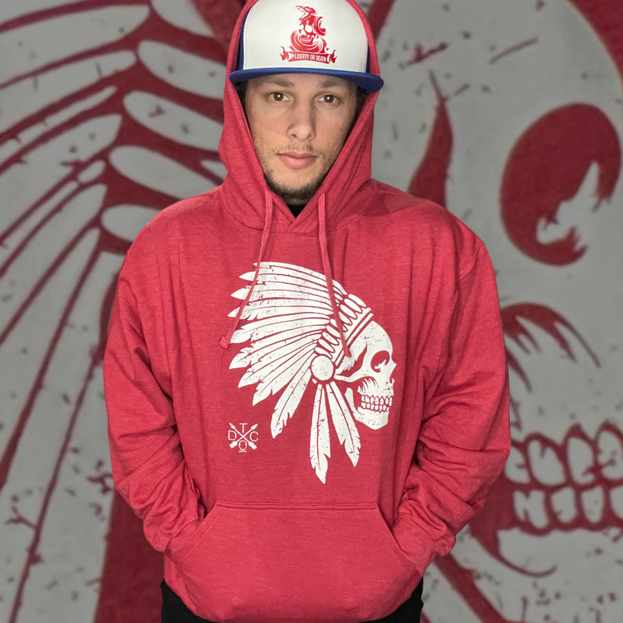 Red "Apache" Hoodie