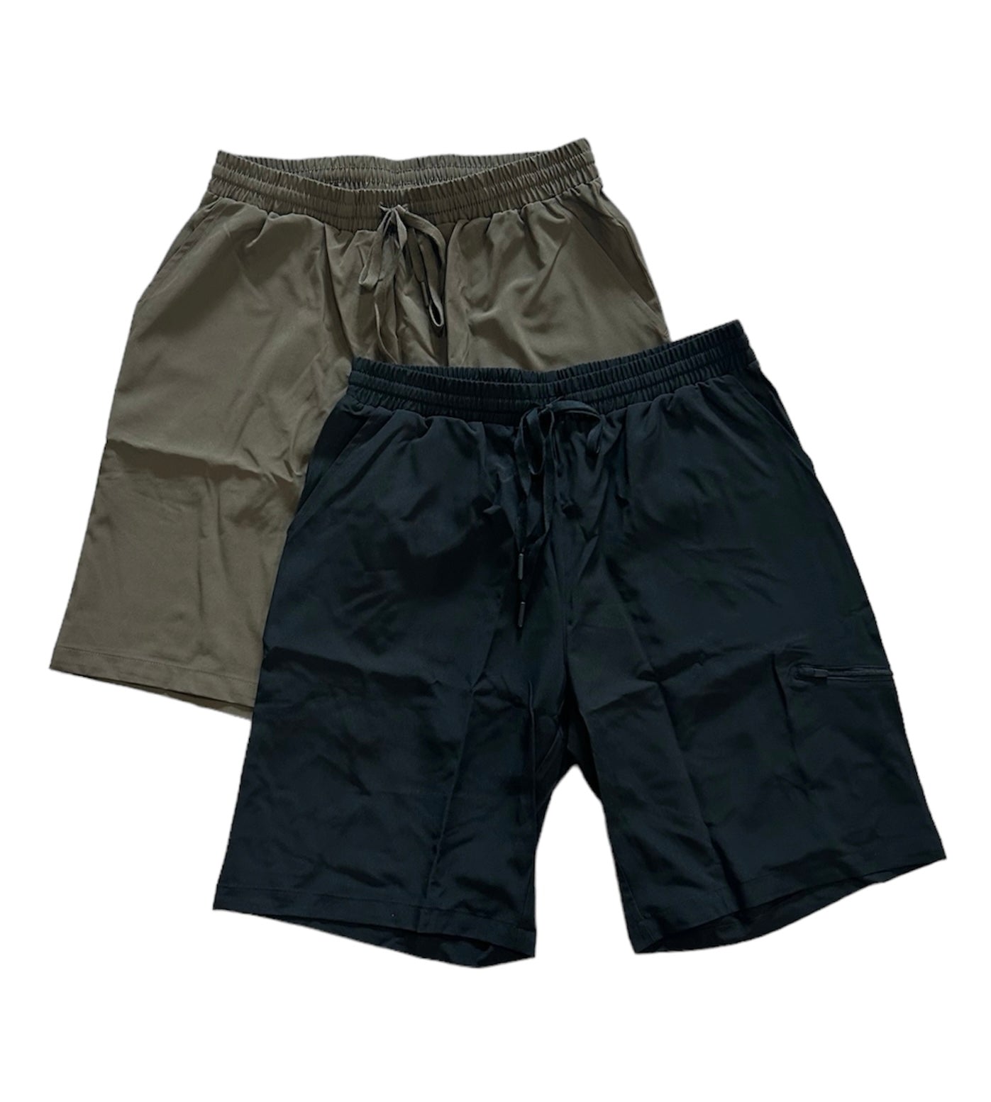 Men's Drawstring Shorts w/ Zippered Pocket (Multiple Colors)