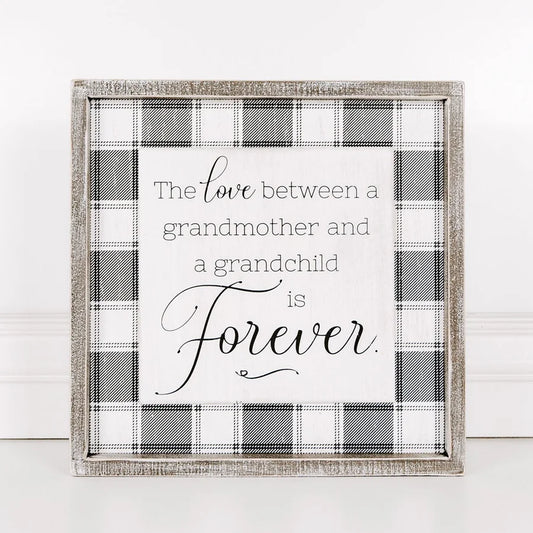 "The Love Between..." Wooden Framed Sign (Multiple Styles)