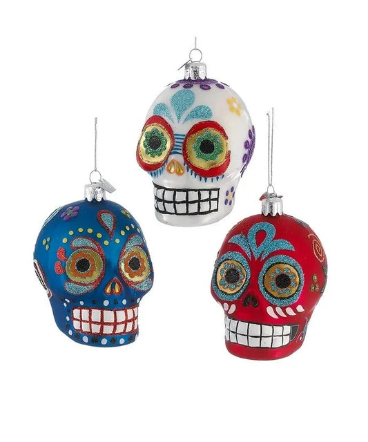 Noble Gems Sugar Skull Ornaments (Multiple Styles)