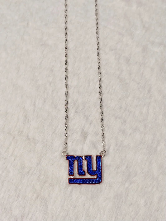 NY Giants Fashion Necklace