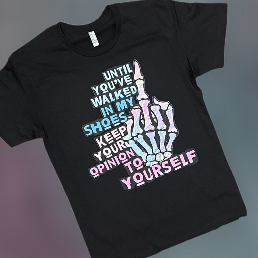 "Walk in My Shoes" Short Sleeve/Long Sleeve/Crewneck Sweatshirt