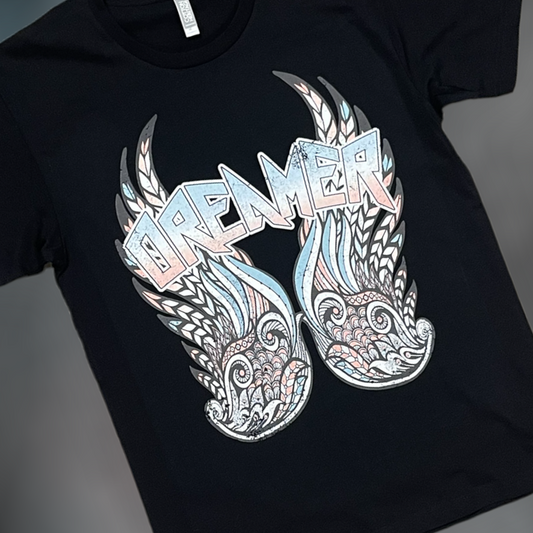 "Dreamer" Distressed Short Sleeve/Long Sleeve/Crewneck Sweatshirt