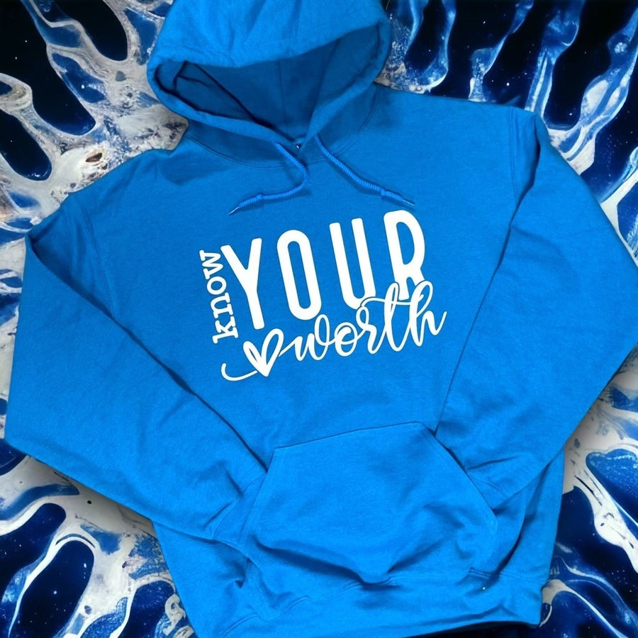 "Know Your Worth" Short Sleeve/Long Sleeve/Hoodie