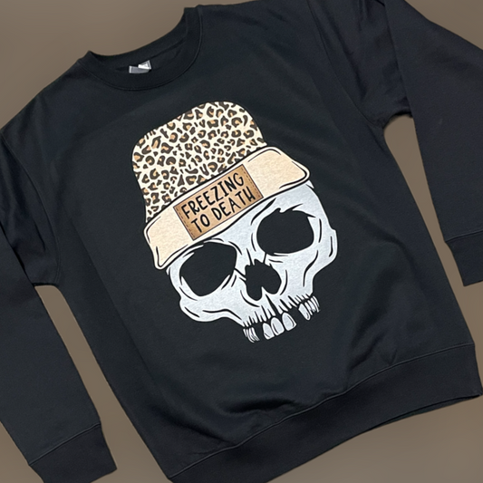 "Freezing to Death" Short Sleeve/Crewneck Sweatshirt