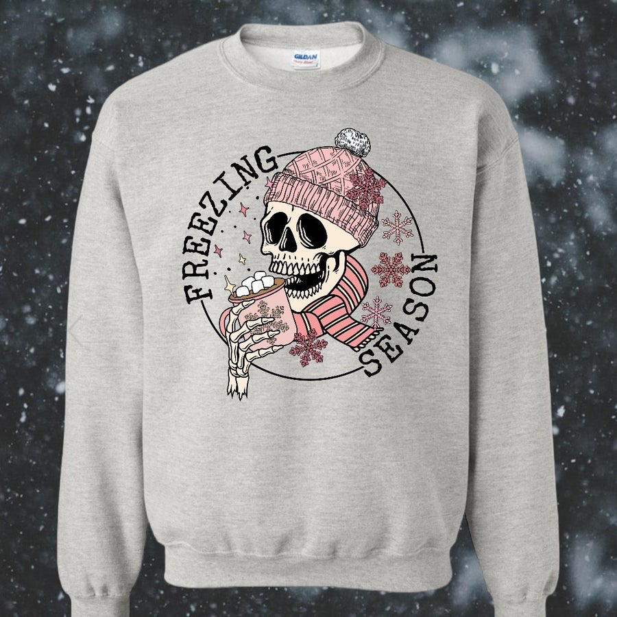 "Freezing Season" Crewneck Sweatshirt/Hoodie