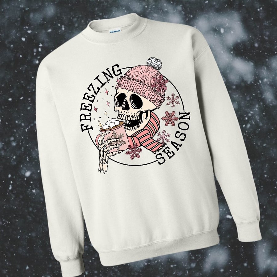 "Freezing Season" Crewneck Sweatshirt/Hoodie