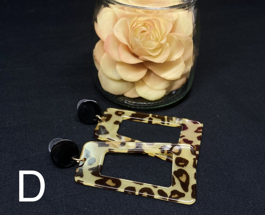 ASST ACRYLIC EARRINGS