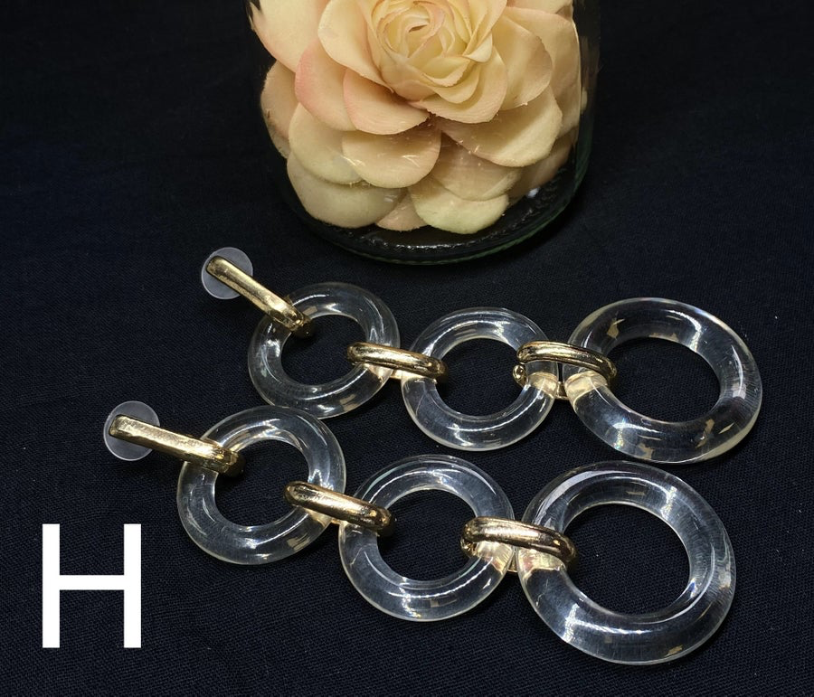ASST ACRYLIC EARRINGS