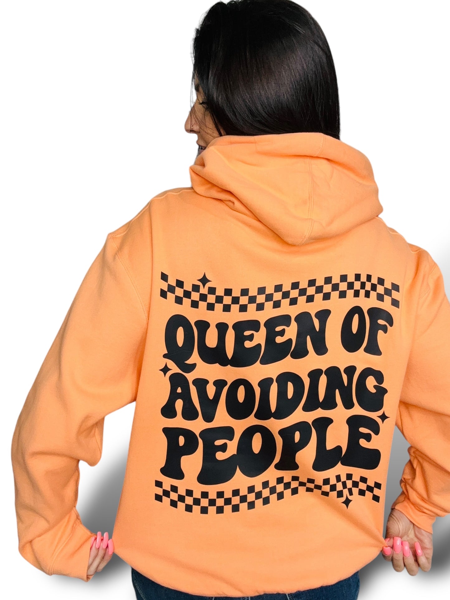 "Queen Of Avoiding" Hoodie/Crewneck Sweatshirt