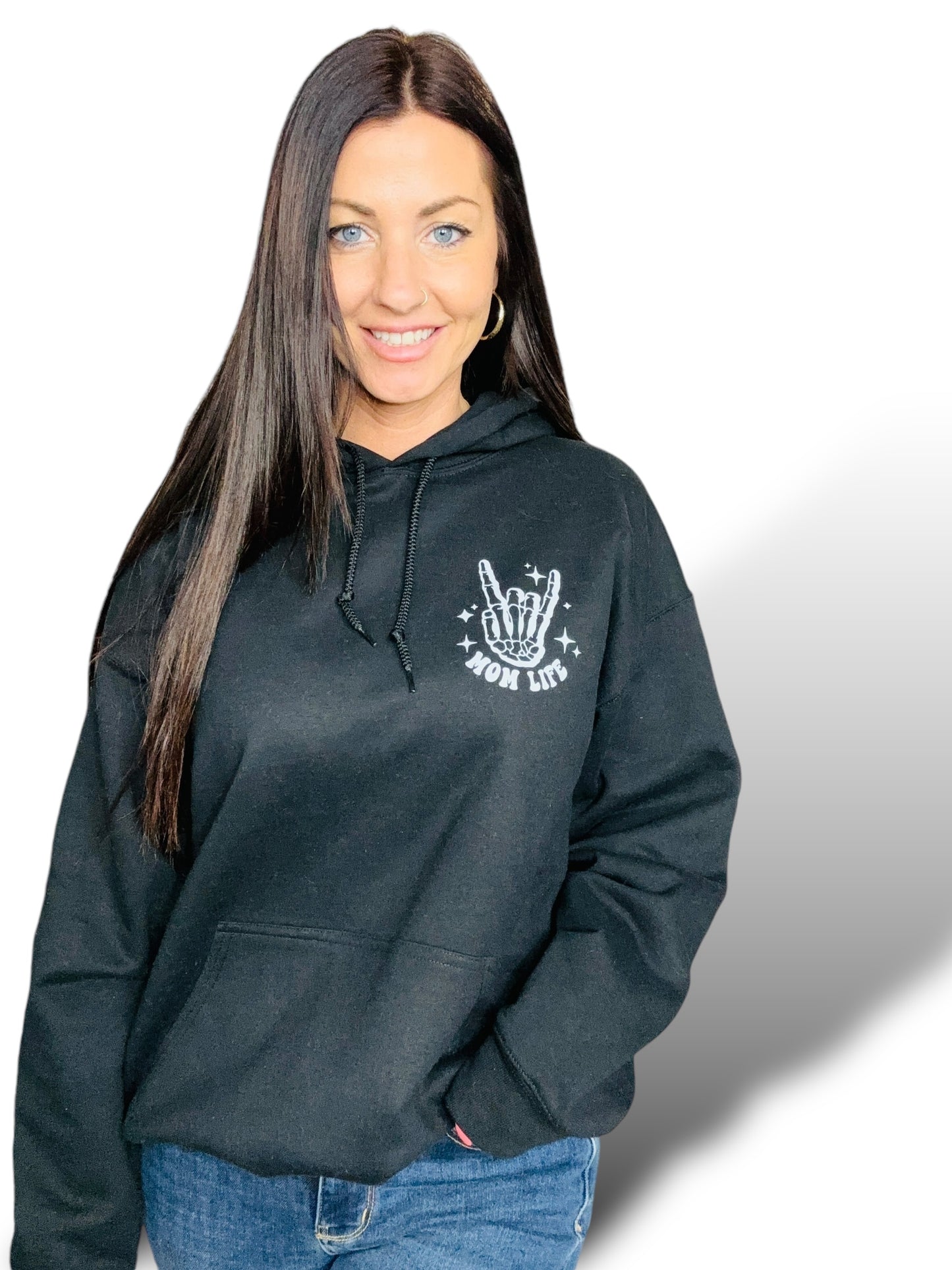 "Mom Life" Hoodie/Crewneck Sweatshirt